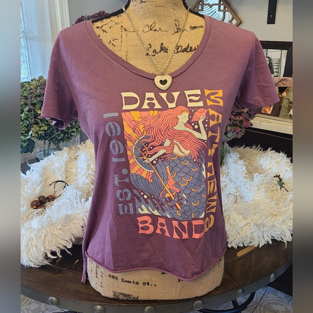 Next Level Apparel - Purple Dave Matthews T-shirt - M